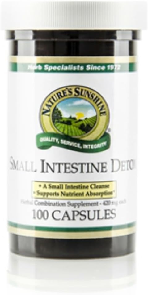 Nature's Sunshine Small Intestine Detox, 100 Capsules