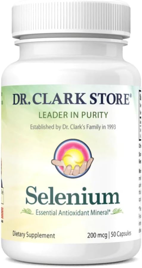 Dr. Clark Selenium Supplement 200 Mcg - 50 Capsules