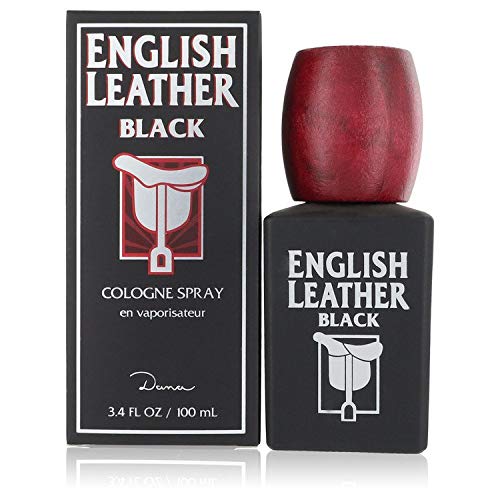 English Leather Black Cologne By Dana Cologne Spray Cologne for Men 3.4 oz Cologne Spray