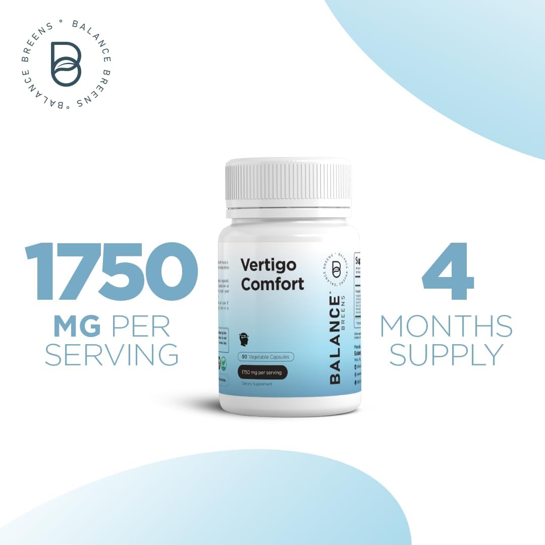 Vertigo Relief Supplement 1750 Mg - Motion Sickness, Dizzines