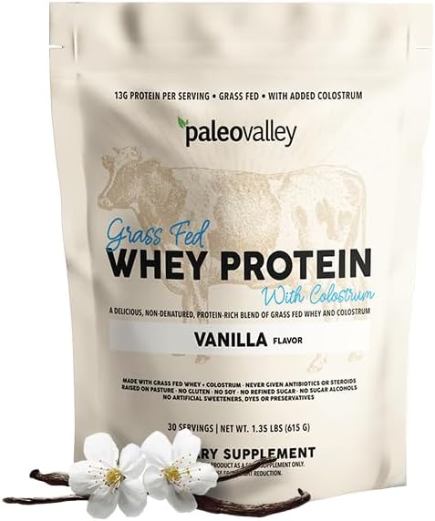 Paleovalley 100% Grass Fed Whey Protein