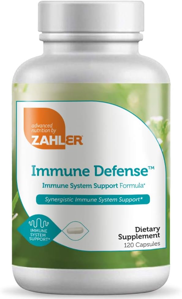 Zahler Immune Defense, Immune System Support,  120 Capsules