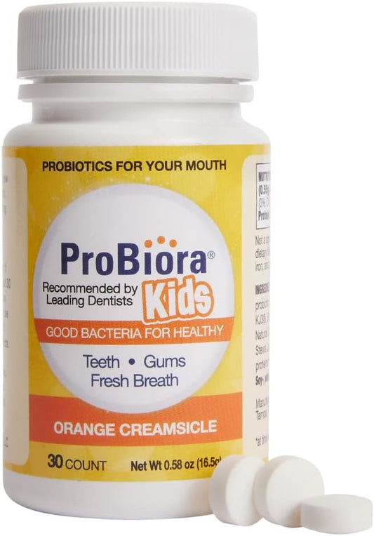 ProBiora Kids Oral-Care Chewable Probiotic Tablets 30 count