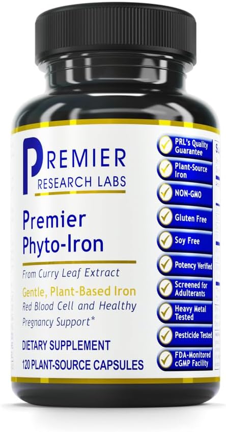 Premier Phyto-Iron, 120 Capsules