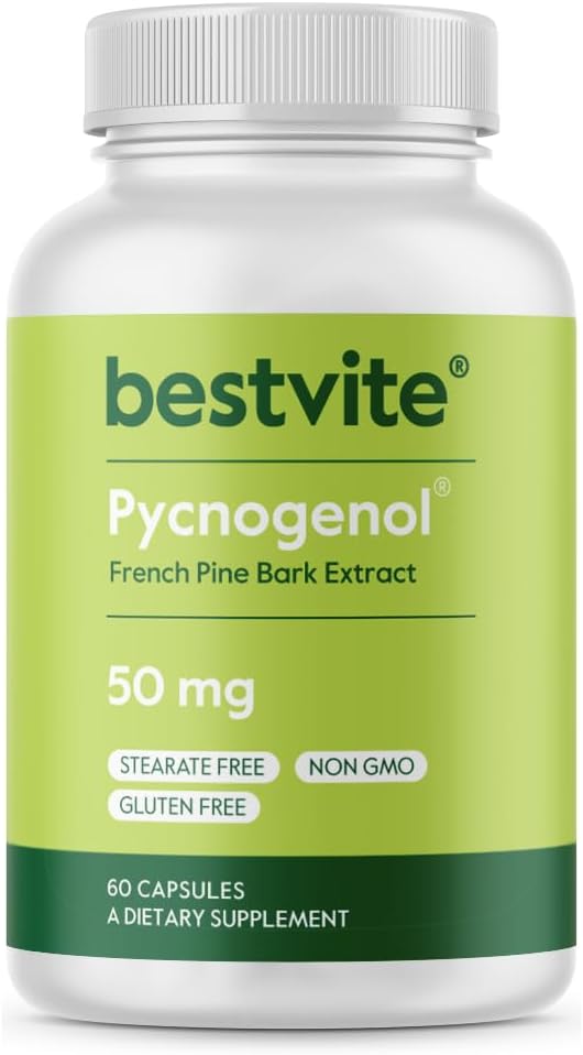 BESTVITE Pycnogenol 50mg (60 Capsules)