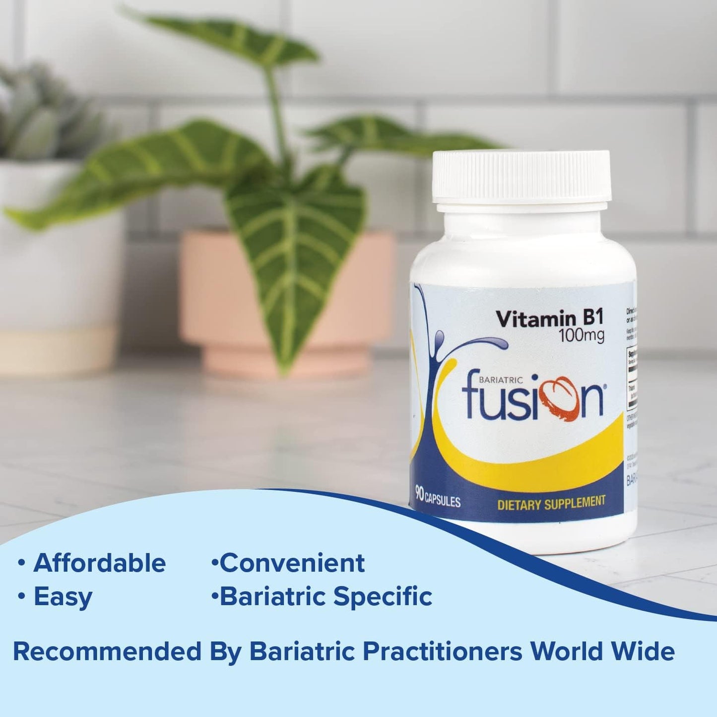 Bariatric Fusion Vitamin B1(Thiamine) -90 Count