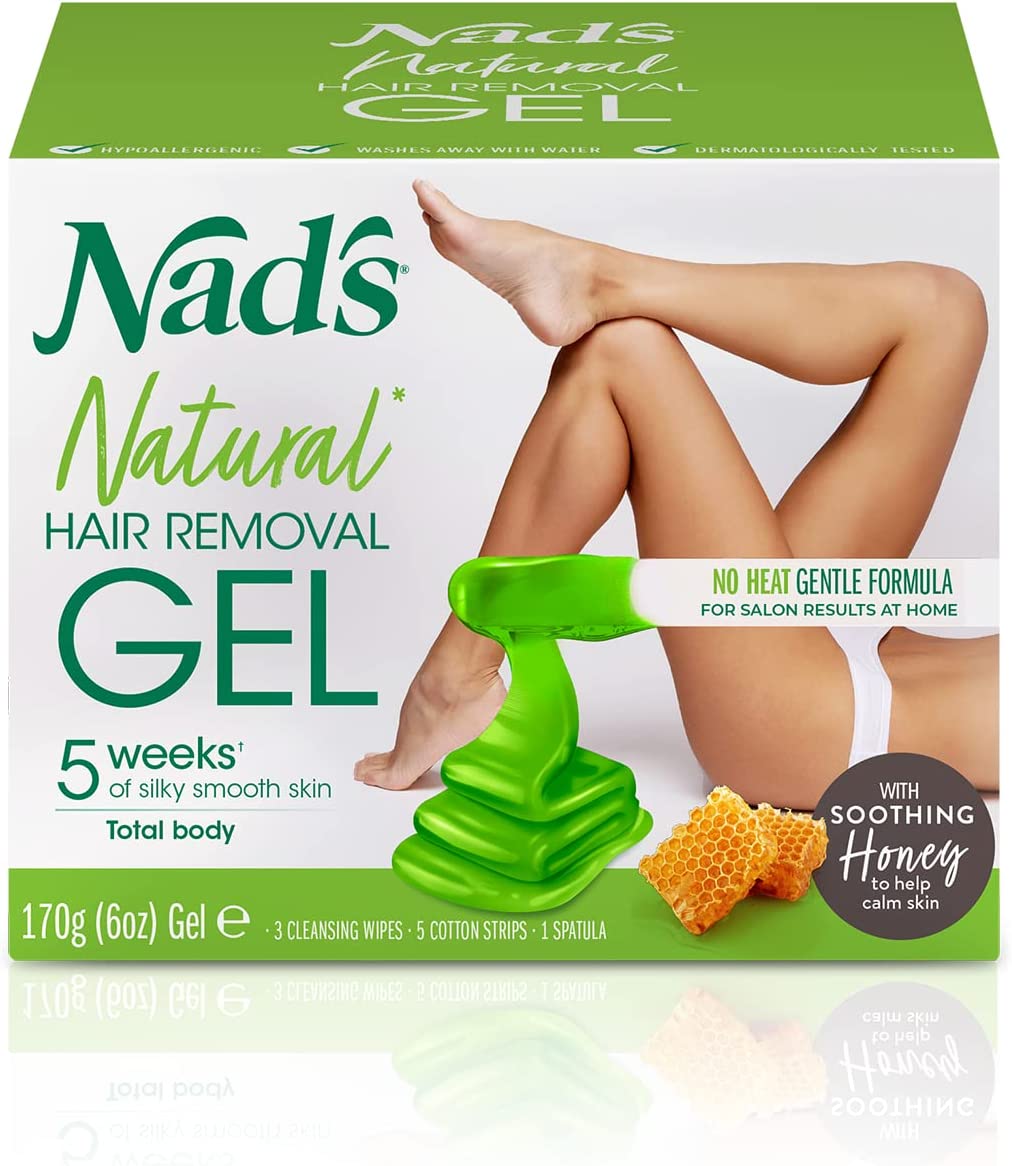 Nad's Original Natural Hair Removal Gel Wax Kit