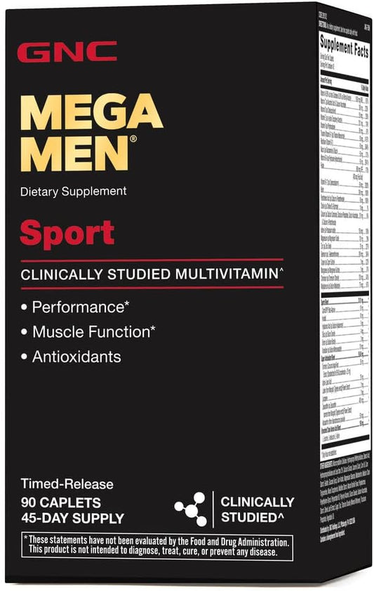 GNC Mega Men Sport Multivitamin 90 Count