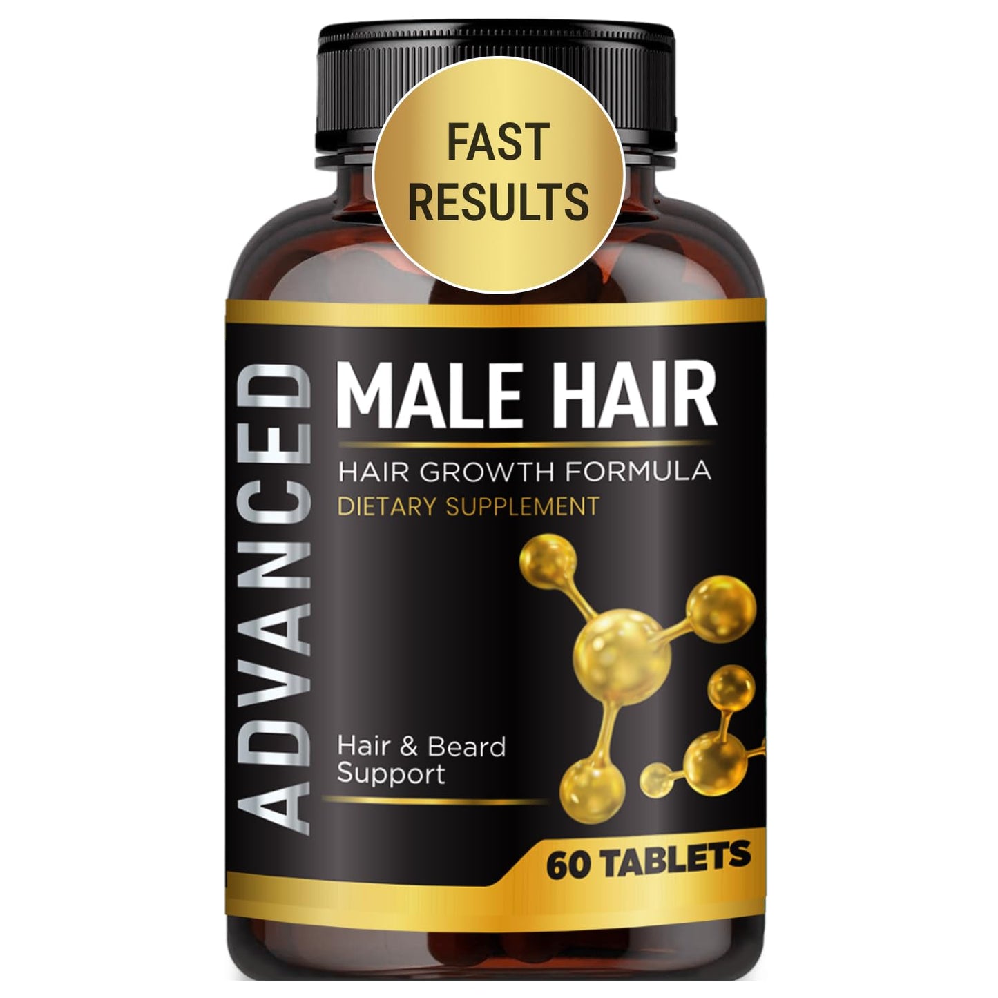 Hair Growth Vitamins For Men-Anti Hair Loss Support Vitamins Pills & Dht Blocker