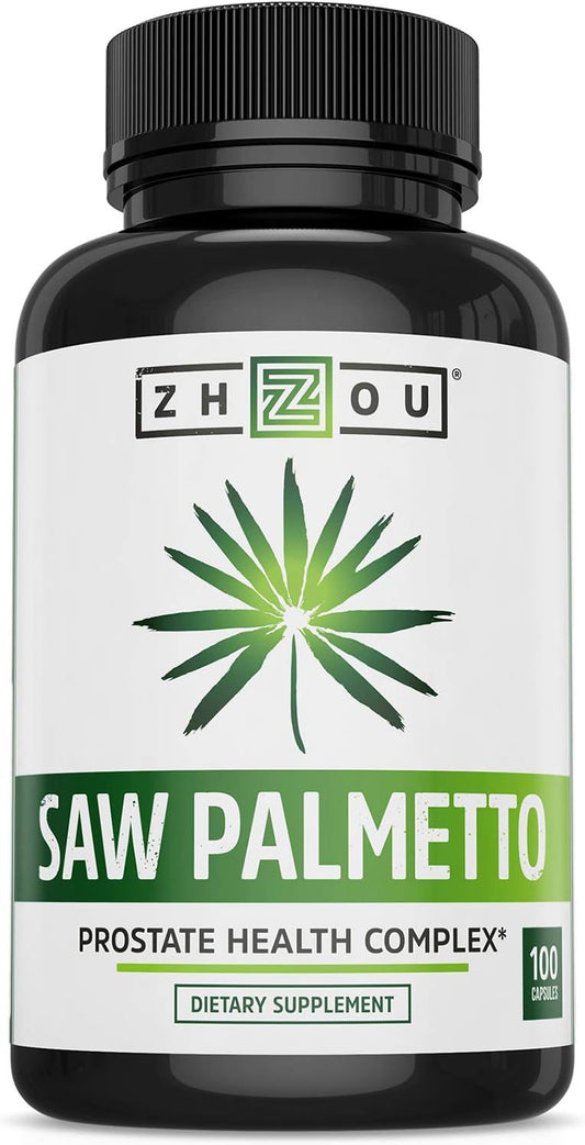 Zhou Nutrition Saw Palmetto Extract 100 Capsules