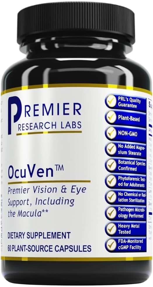 Premier Research Labs OcuVen - Lutein and Zeaxanthin Supplement - 60 Vegetarian Capsules