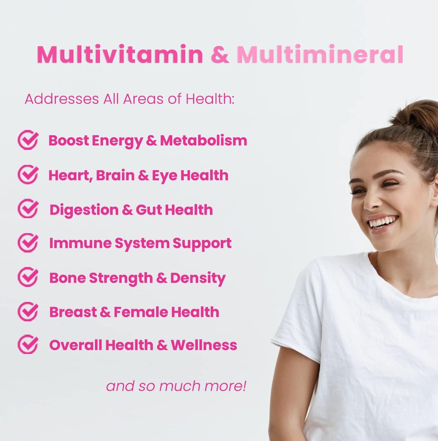 NutraChamps Women's Daily Multivitamin Supplement - 60 count