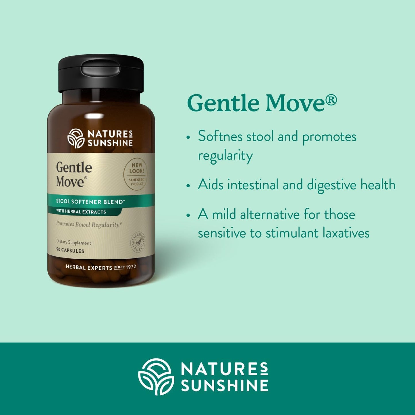 Nature's Sunshine Gentle Move, 90 Capsules