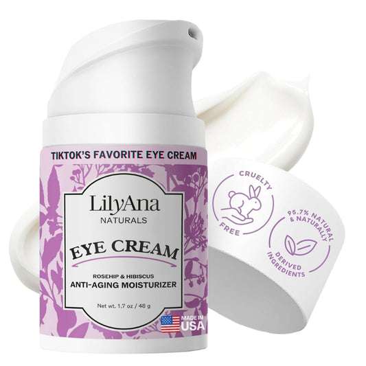 LilyAna Naturals Eye Cream for Dark Circles and Puffiness