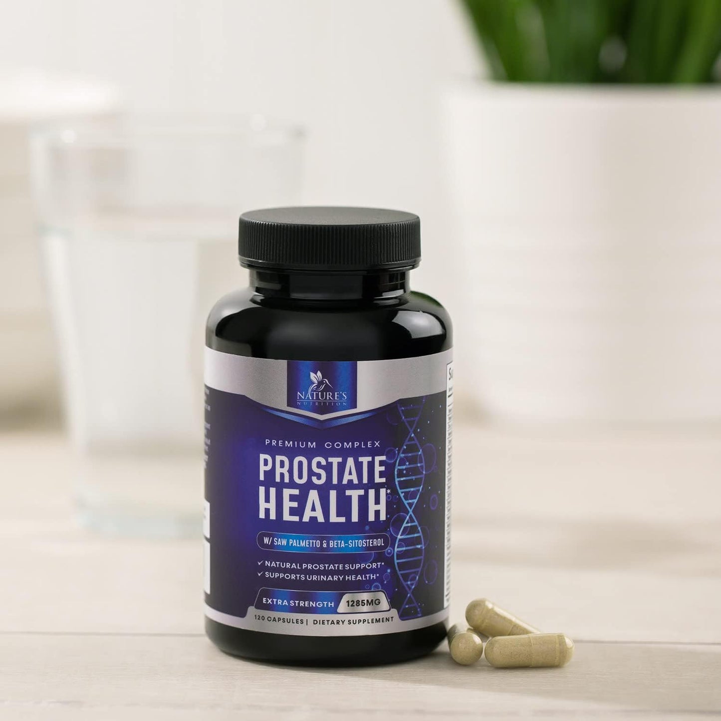 Prostate Support Supplement for Men's Health- 120 Capsules