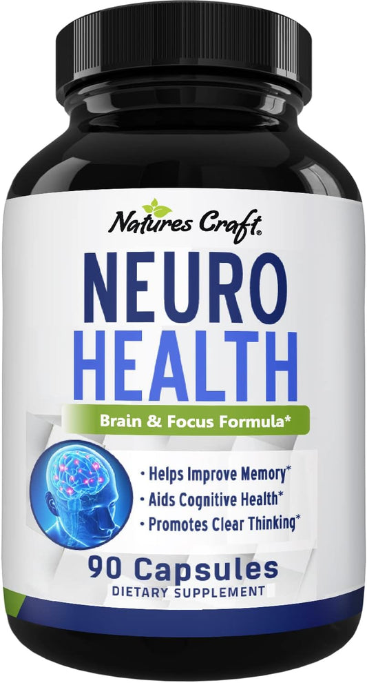 Advanced Nootropics Brain Support Supplement - 90 capsules