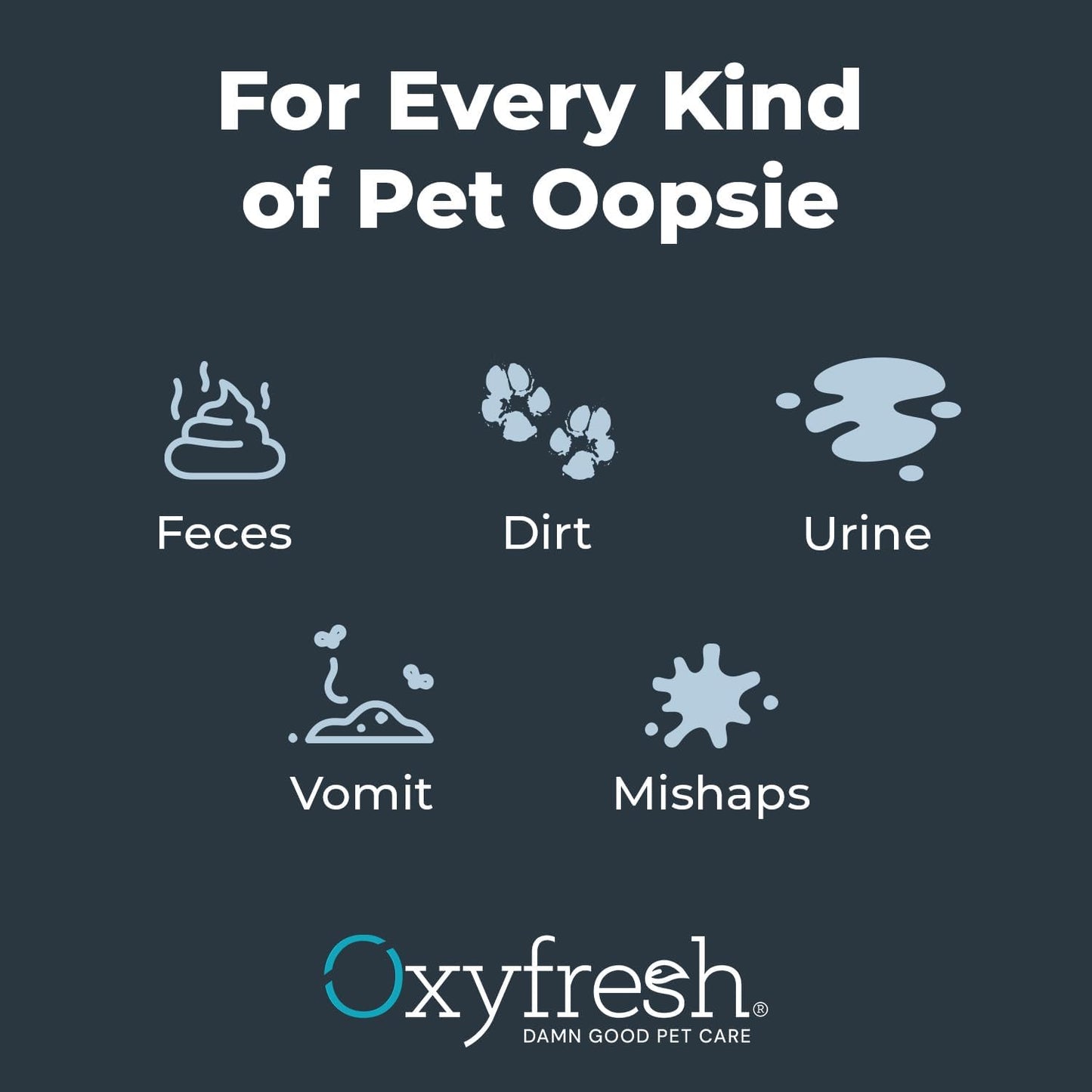 Oxyfresh Advanced Pet Stain Remover & Urine Odor Eliminator – for All Surfaces - Best Way to Remove Stains - Dog & Cat Urine Neutralizer