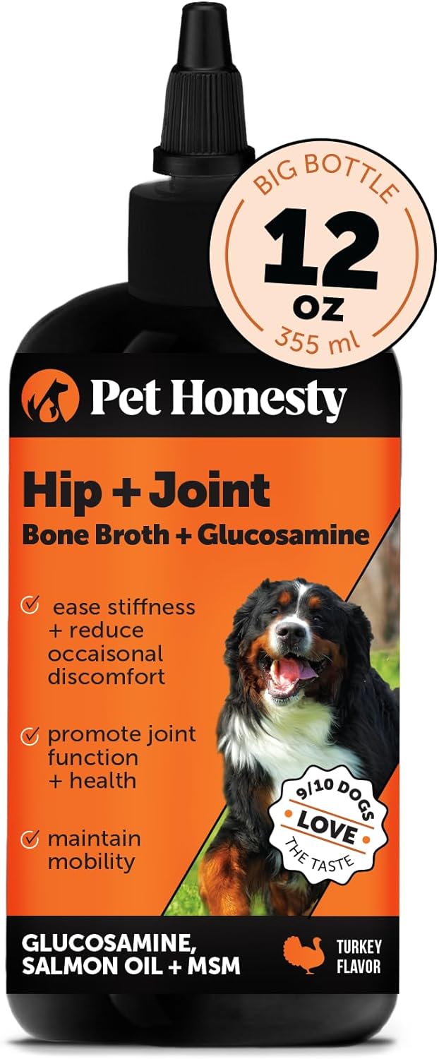 Pet Honesty Dog Joint Supplement with Salmon Oil for Dogs- (12 oz)