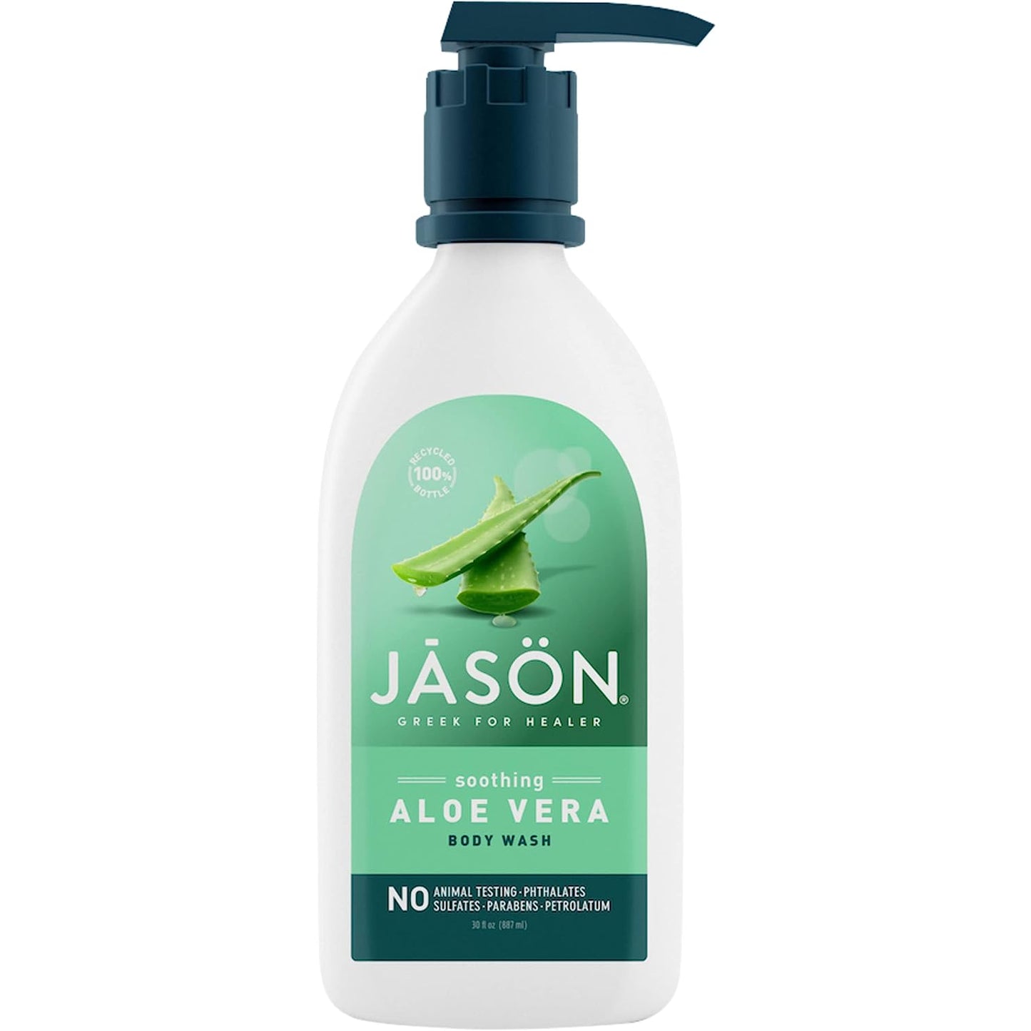 JASON Natural Body Wash & Shower Gel, Soothing Aloe Vera