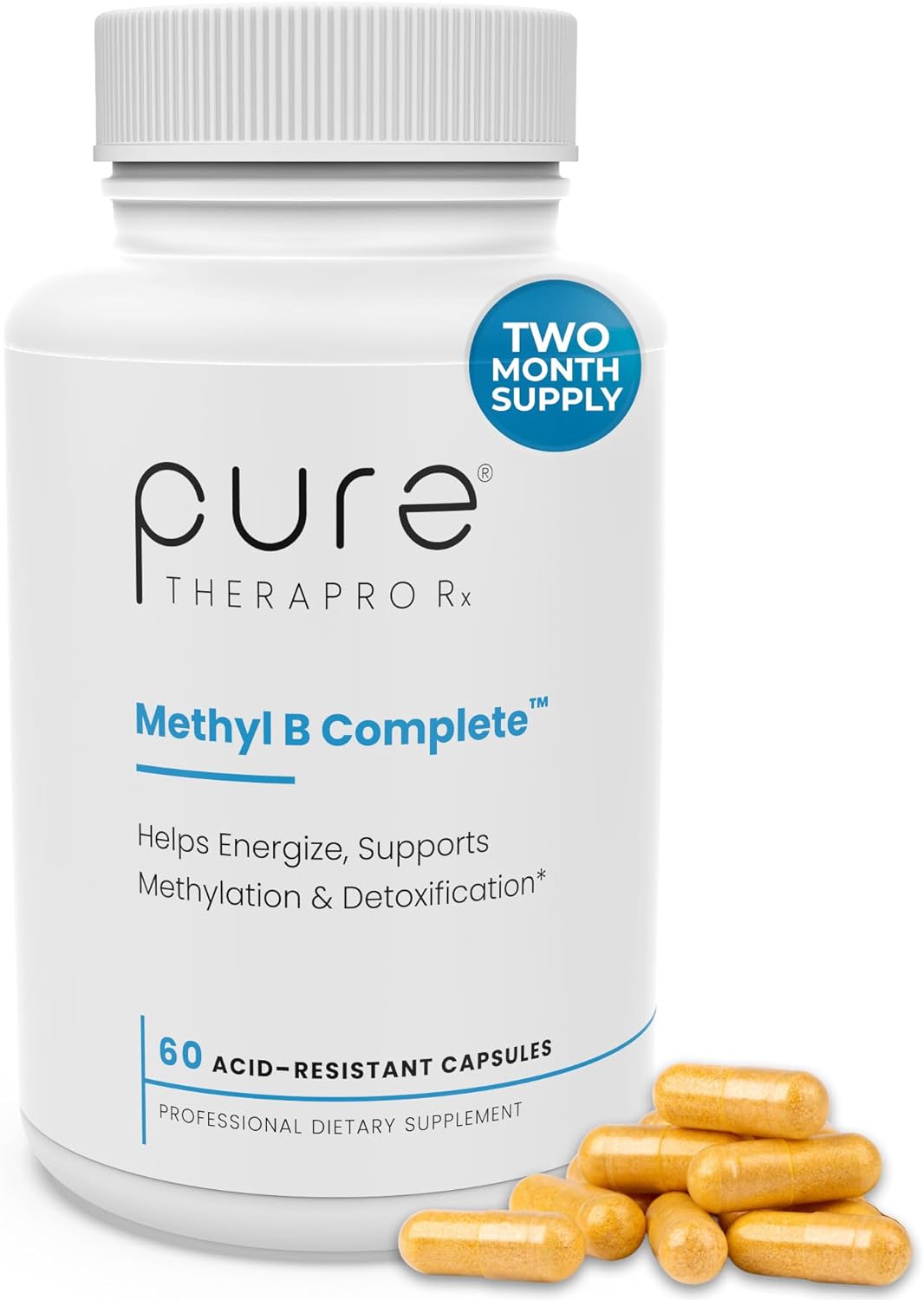 Pure Therapro Rx Methyl B Complete - 60 Vegetable Capsules