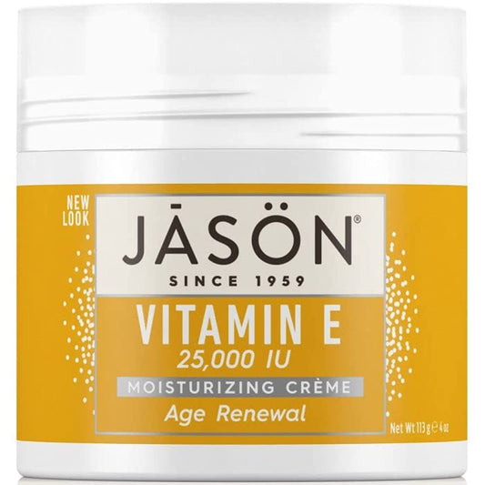 Jason Moisturizing Creme, Vitamin E 25,000, Age Renewal