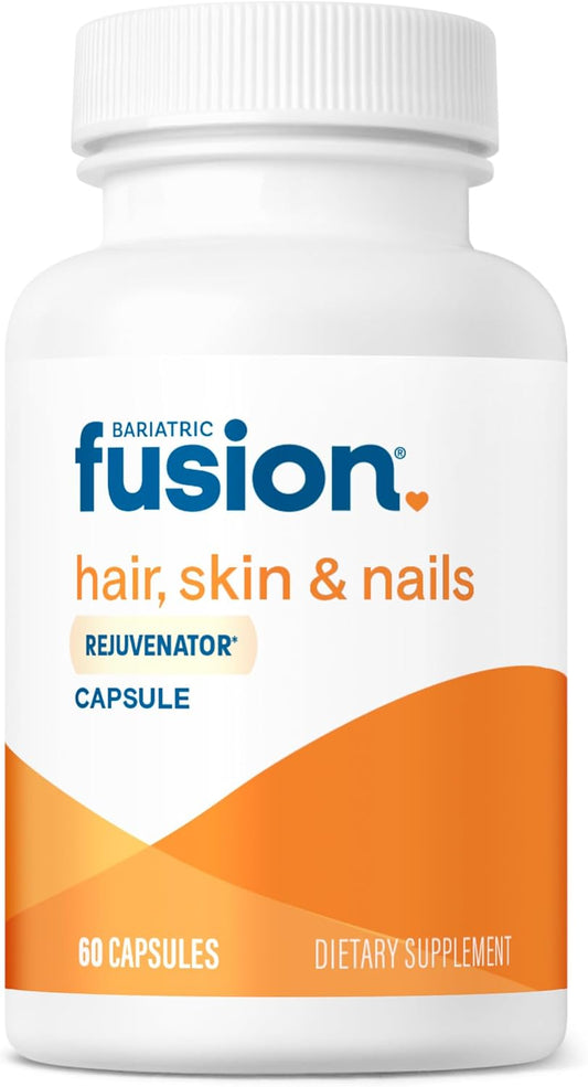 Bariatric Fusion ONE Per Day Bariatric Hair Skin and Nails Vitamins REJUVENATOR -  60 Capsules