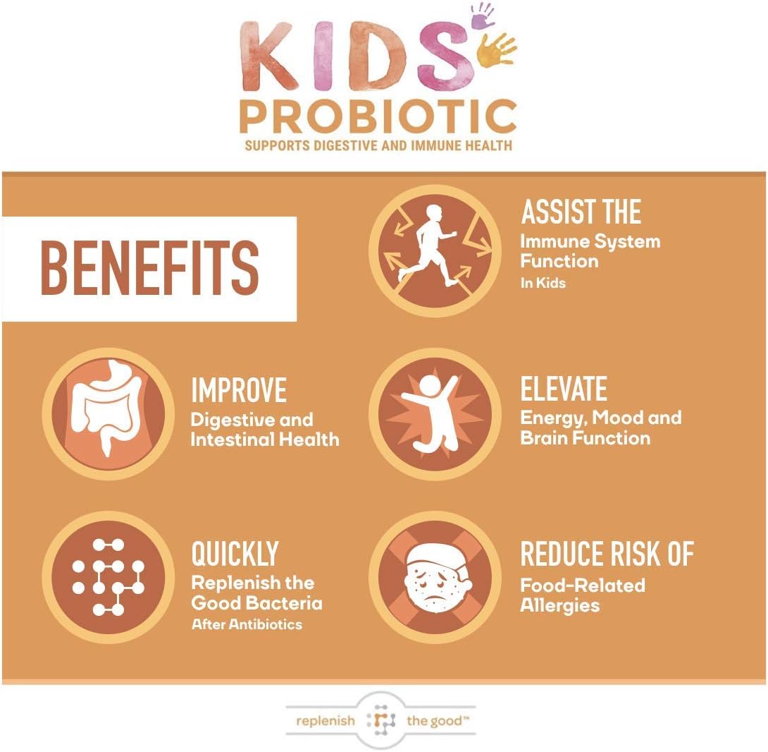 Replenish the Good Kids Vegan Probiotics 60 count