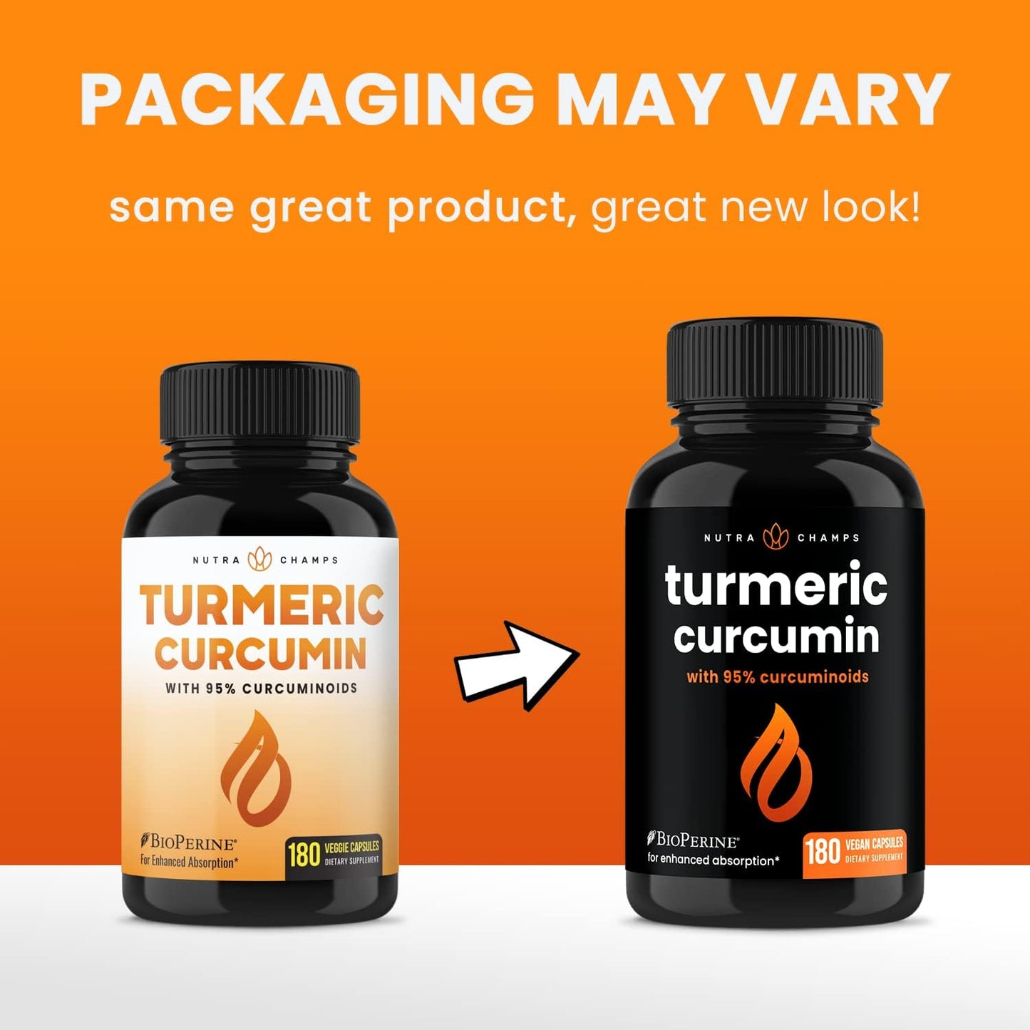 Turmeric Curcumin with Black Pepper Extract 1500mg 180 count