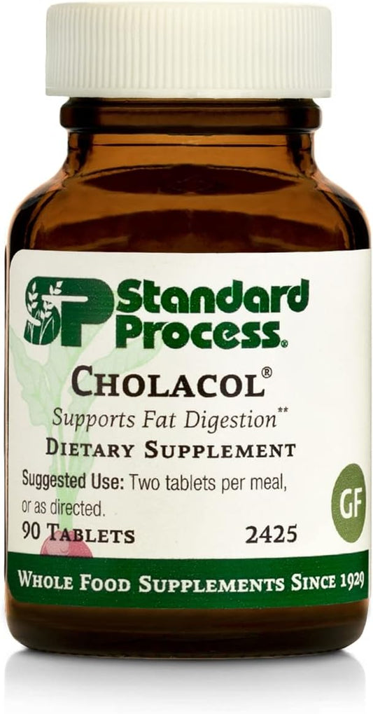 Standard Process Cholacol - Gallbladder Support Supplement 90 Tablets