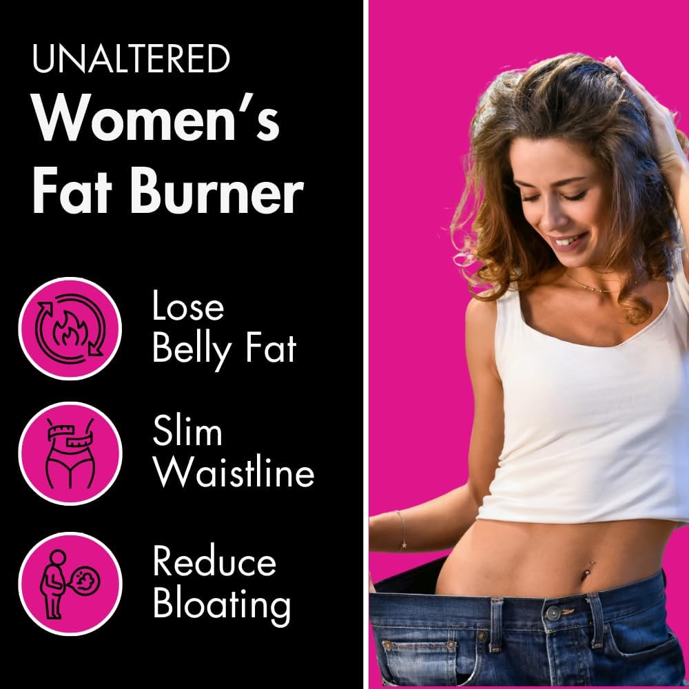 UNALTERED Weight Loss Pills for Women Belly Fat 90 count