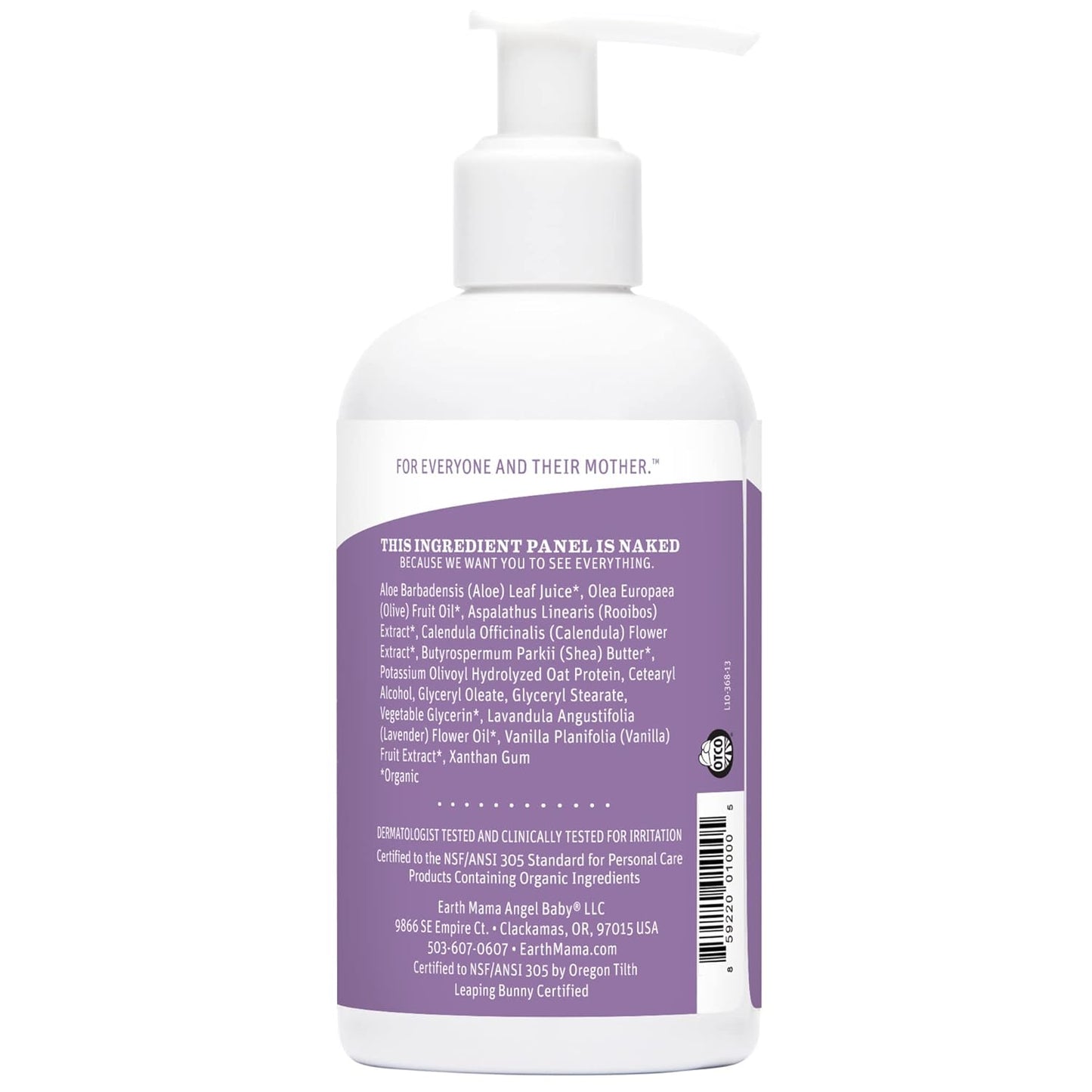 Earth Mama Calming Lavender Baby Lotion for Dry Skin