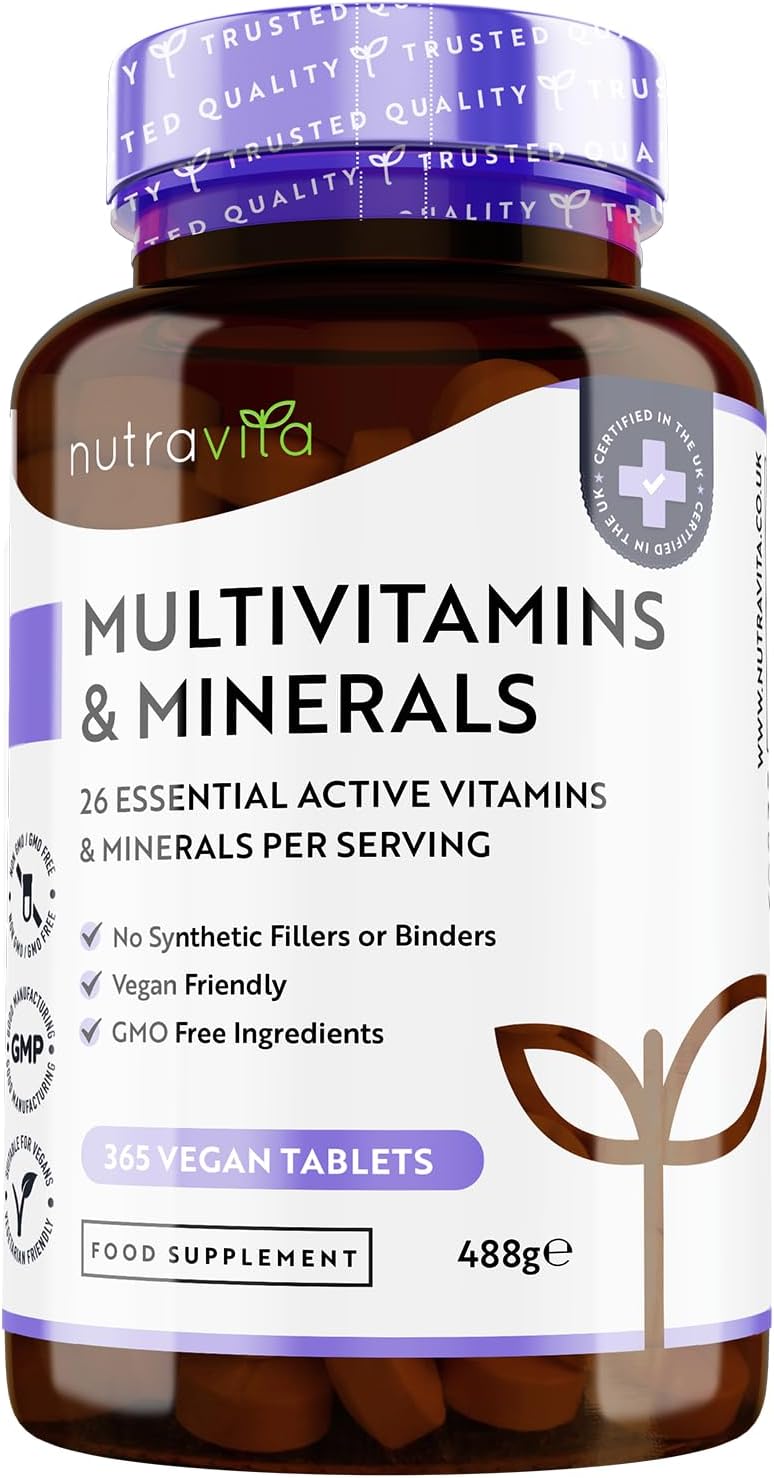 Multivitamins & Minerals - 365 Vegan Multivitamin Tablets