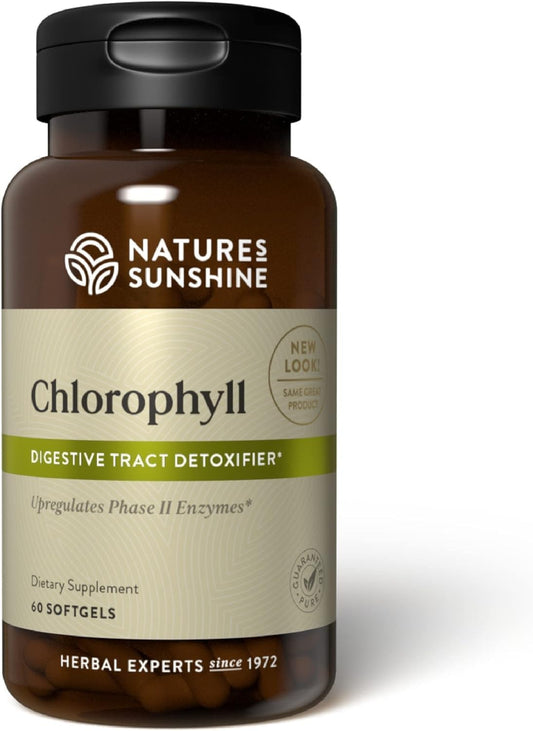 Nature's Sunshine Chlorophyll, 60 Softgel Capsules