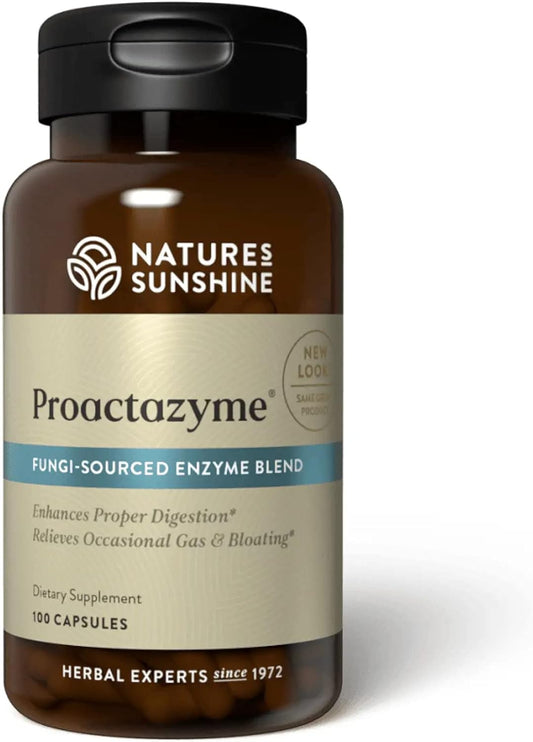 Nature's Sunshine Proactazyme 100 Capsules