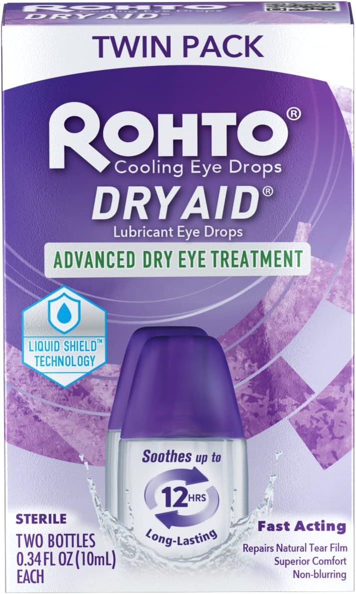 Rohto DryAid Eye Relief Lubricant Eye Drops