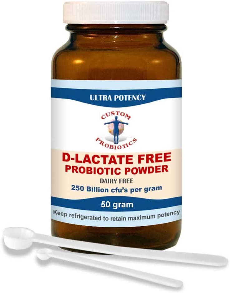 D-Lactate Free Probiotics - 50g - Custom Probiotics