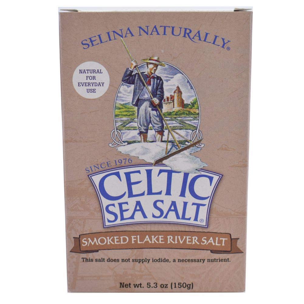 Celtic Sea Salt Smoked Flake Salt 5.3 Oz