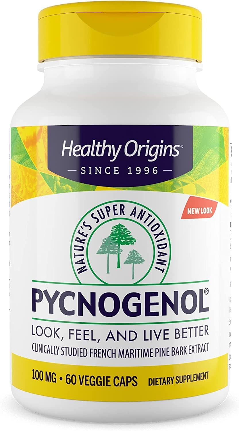 Healthy Origins Pycnogenol 60 Veggie Caps