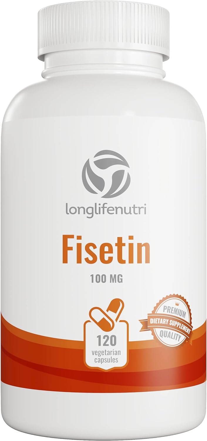 Fisetin Supplement  120 Vegetarian Capsules