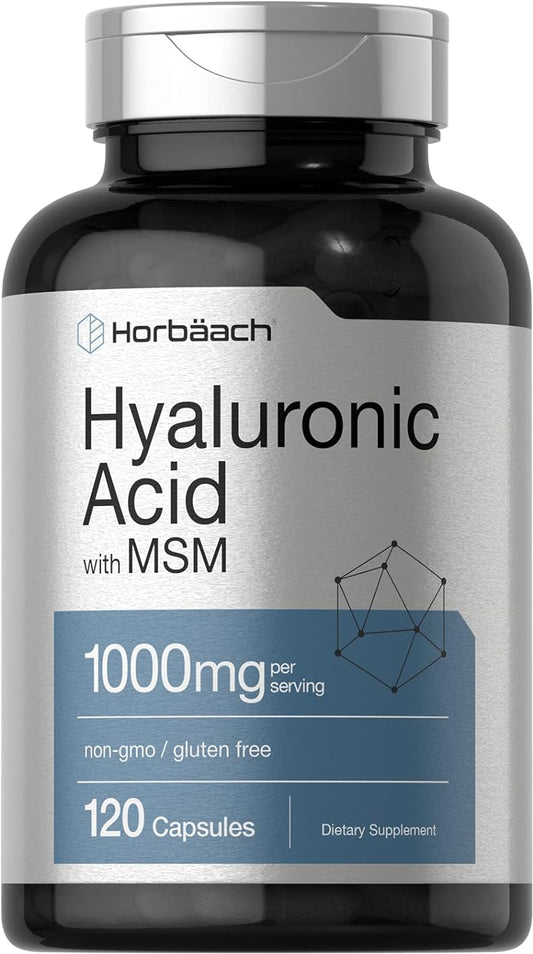 Hyaluronic Acid with MSM 120 Capsules