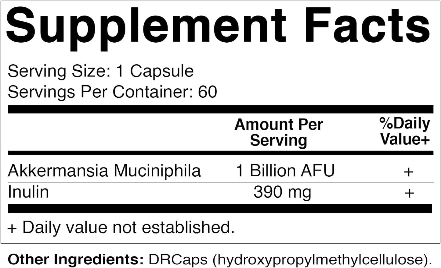 Vitamatic Akkermansia Muciniphila Gut Health - 60 DR Capsules (Delayed Released)