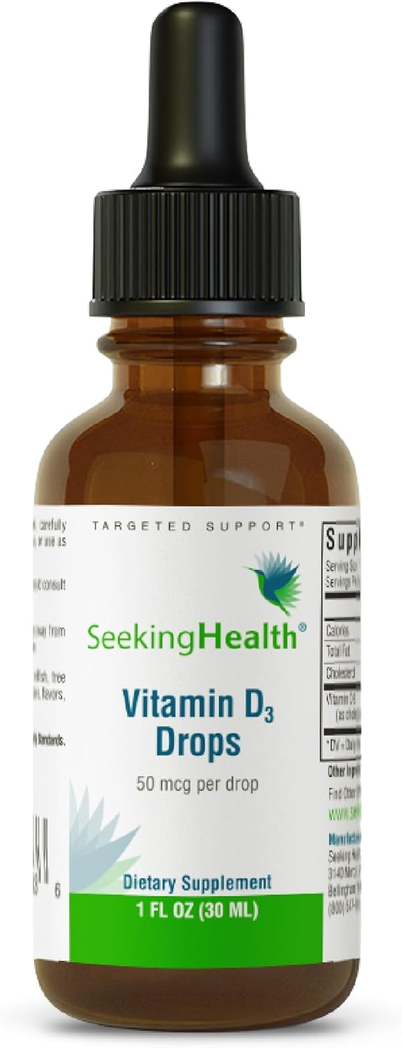 Seeking Health Vitamin D Drops - 1 oz