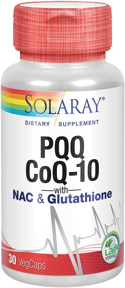 Solaray PQQ CoQ10, Heart Health Support