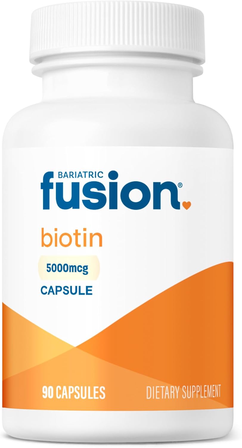 Bariatric Fusion Biotin 5000mcg Vitamin - 90 Count