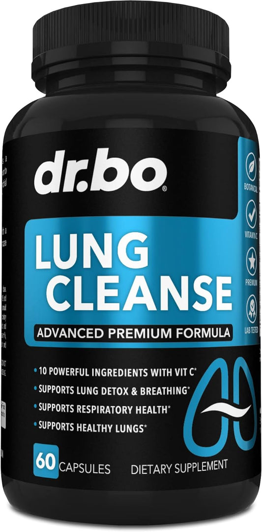 Lung Cleanse Support Supplement -60 Capsules