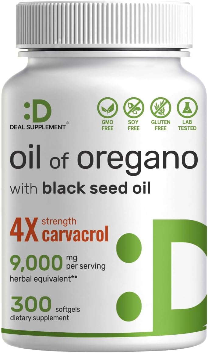 DEAL SUPPLEMENT Oil of Oregano 300 Softgels