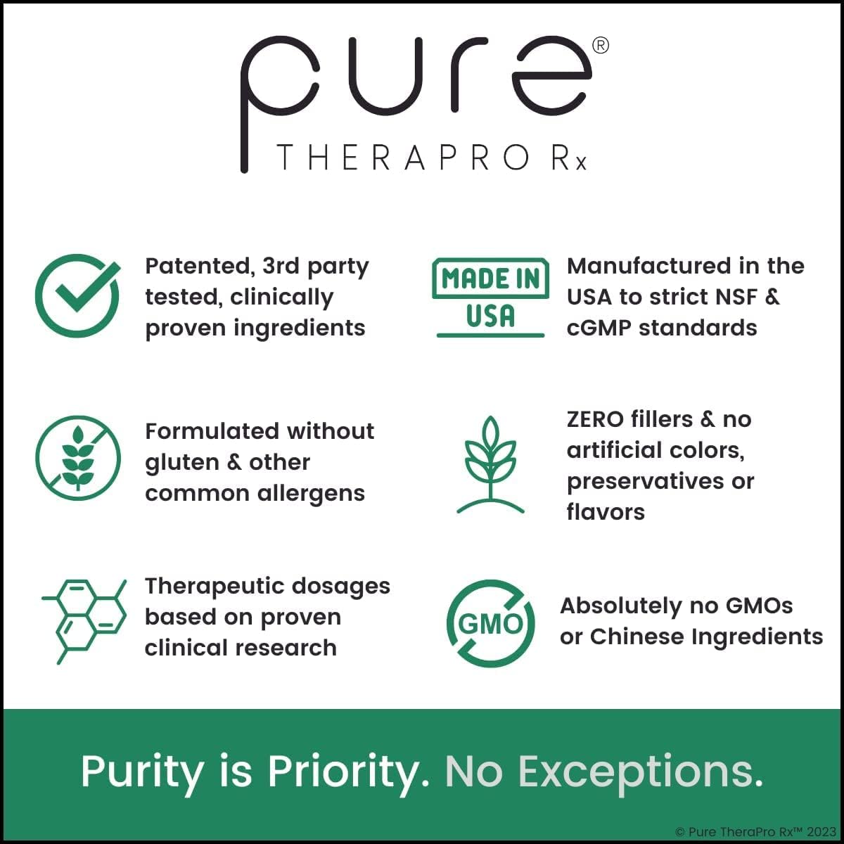 Pure Therapro Rx Vegan D3 + K2 Organic