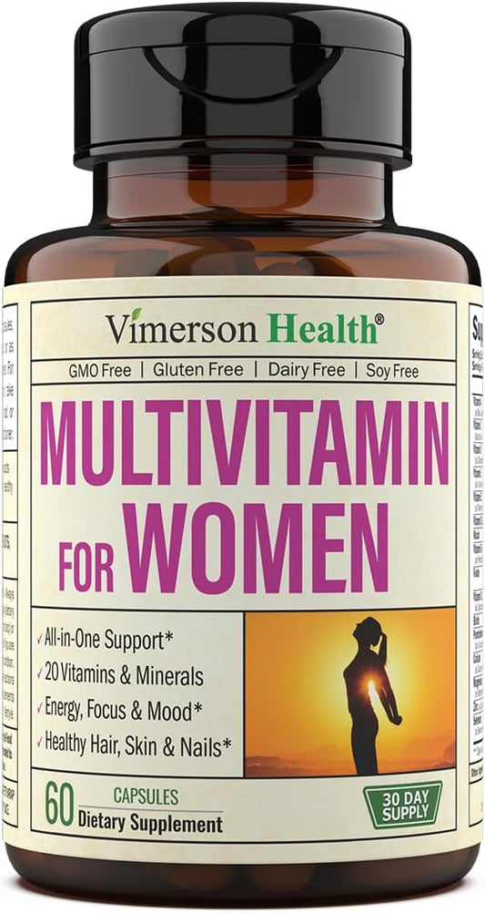 Multivitamin for Women - Womens Multivitamin & Multimineral Supplement 60 count