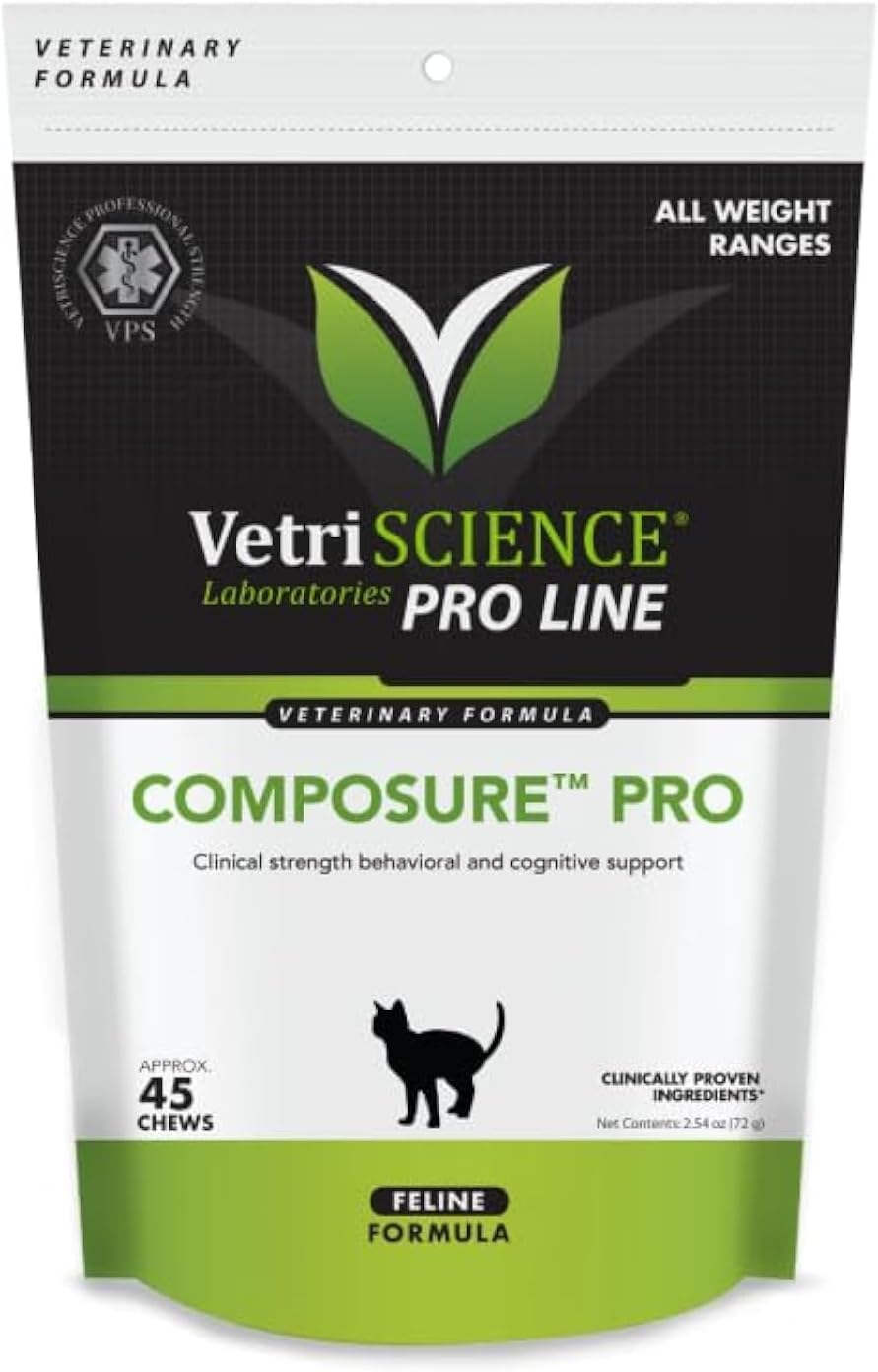 COMPOSURE PRO Chews for FELINES, 45 Chews