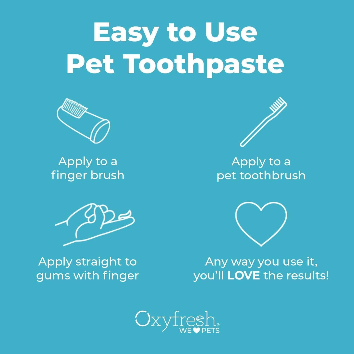 Oxyfresh Premium Dog Toothpaste – 4oz